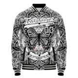 Custom Black and White Butterfly Jacket