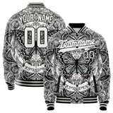 Custom Black and White Butterfly Jacket JA02240824PA017