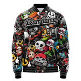 Custom Cartoon Skull Jacket