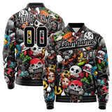 Custom Cartoon Skull Jacket