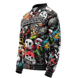 Custom Cartoon Skull Jacket