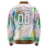 Custom Colorful Crayon Lines Jacket