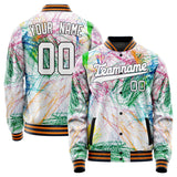 Custom Colorful Crayon Lines Jacket