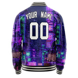 Custom Neon Night Market Jacket