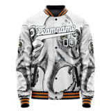 Custom Black and White Octopus Jacket