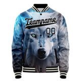 Custom Lightning White Wolf Jacket