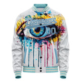 Custom Watercolor Eye Jacket