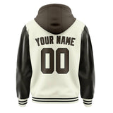 Custom Cream Brown Jacket