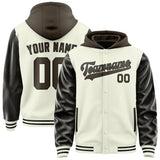 Custom Cream Brown Jacket