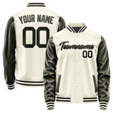 Custom Cream Olive Jacket JA0303020317B21702