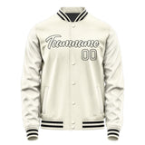 Custom Cream Cream Jacket JA0303030317B21703