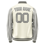 Custom Cream Gray Jacket JA0303040317B21704