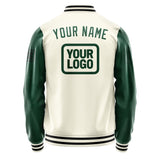 Custom Cream Green Jacket JA030305031717050517