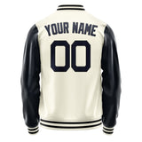 Custom Cream Navy Jacket JA0303110317B21711