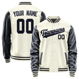 Custom Cream Navy Jacket JA0303110317B31711