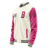 Custom Cream Pink Jacket JA030313031717131317