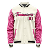 Custom Cream Pink Jacket JA0303130317B21713