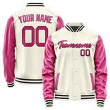 Custom Cream Pink Jacket JA0303130317B21713