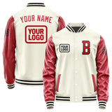 Custom Cream Red Jacket JA030314031717141417