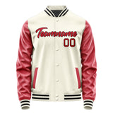 Custom Cream Red Jacket JA0303140317B21714