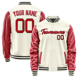 Custom Cream Red Jacket JA0303140317B21714