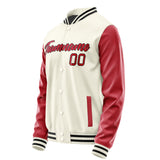 Custom Cream Red Jacket JA0303140317B21714