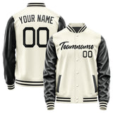 Custom Cream Black Jacket JA0303170317B21717