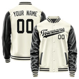 Custom Cream Black Jacket JA0303170317B31717