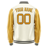 Custom Cream Yellow Jacket JA0303190317B21719