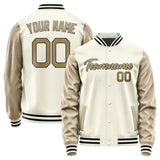 Custom Cream Light Khaki Jacket JA0303250317B21725