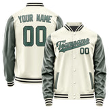 Custom Cream Blue Green Jacket JA0303270317B31727