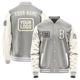 Custom Gray Cream Jacket