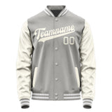 Custom Gray Cream Jacket JA0404030418B31803