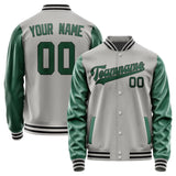 Custom Gray Green Jacket