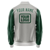 Custom Gray Green Jacket JA040405041817050517