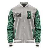 Custom Gray Green Jacket JA040405041817050517