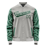 Custom Gray Green Jacket JA0404050418B31805