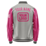 Custom Gray Pink Jacket JA040413041718131318