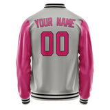 Custom Gray Pink Jacket JA0404130417B31713