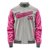 Custom Gray Pink Jacket JA0404130417B31713