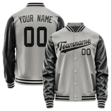 Custom Gray Black Jacket