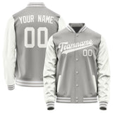 Custom Gray White Jacket