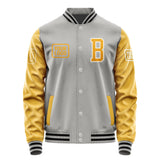 Custom Gray Yellow Jacket JA040419041718191918