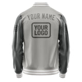 Custom Gray Dark Grey Jacket JA040420041817202017