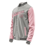 Custom Gray Light Pink Jacket JA0404210417B31721