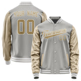 Custom Gray Light Khaki Jacket