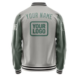 Custom Gray Blue Green Jacket JA040427041718272718