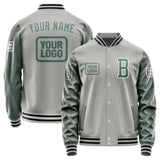 Custom Gray Blue Green Jacket JA040427041718272718