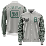 Custom Gray Blue Green Jacket