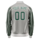 Custom Gray Blue Green Jacket JA0404270418B31827